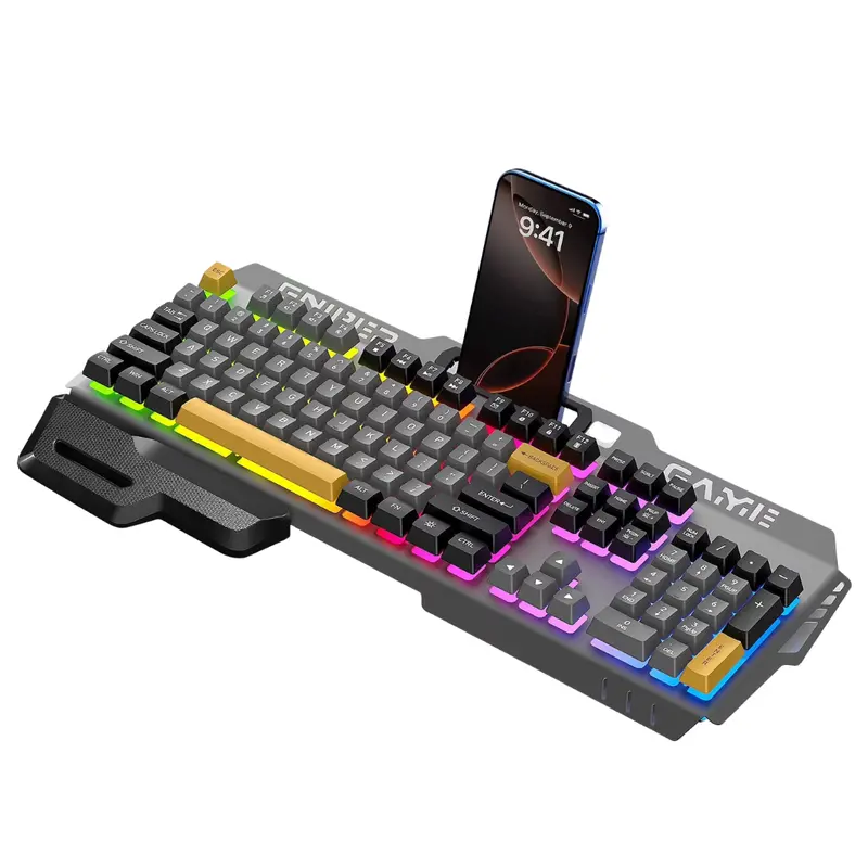 Cshidworld 104 Keys Rgb Light Up Gaming Keyboard 1