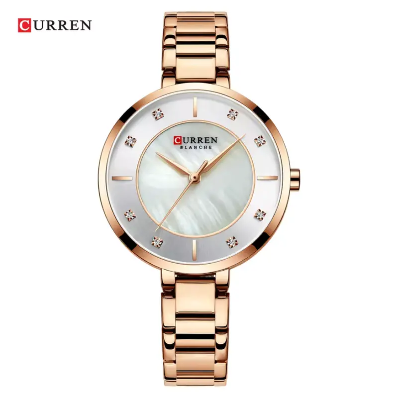 Curren Woman's Quartz Waterproof Luxury Watch 1