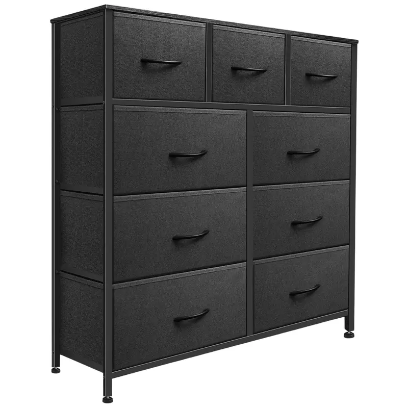 Curved Profile Dresser With 9 Drawers 1