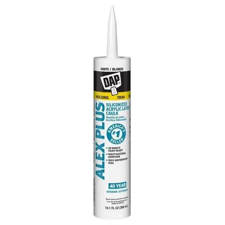 Dap Alex Plus Acrylic Latex Caulk 1