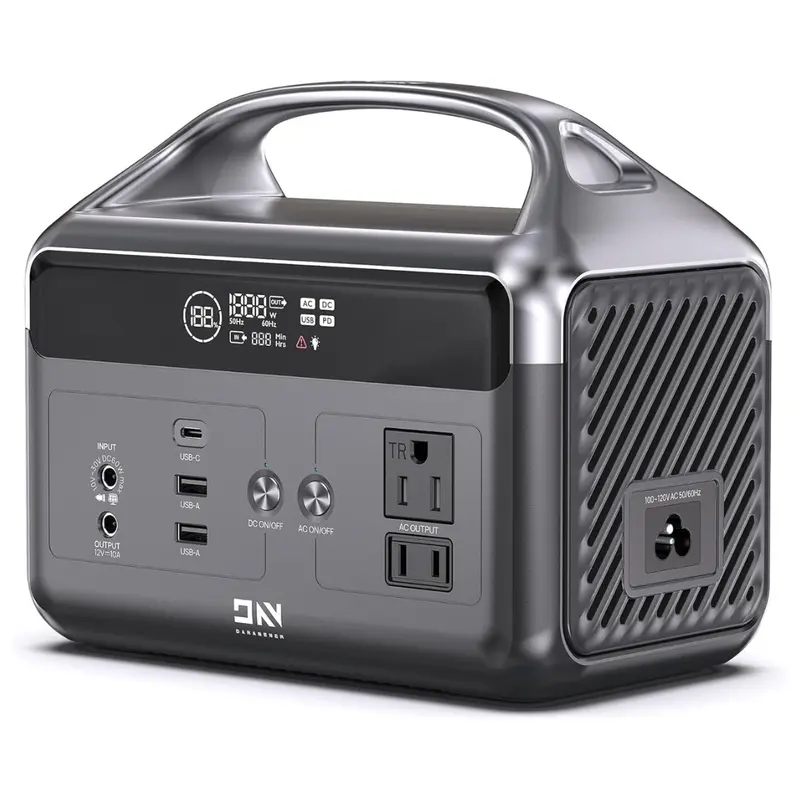 Daranener 56000Mah Portable Power Station W/179.2Wh Lifepo4 Battery Backup 1