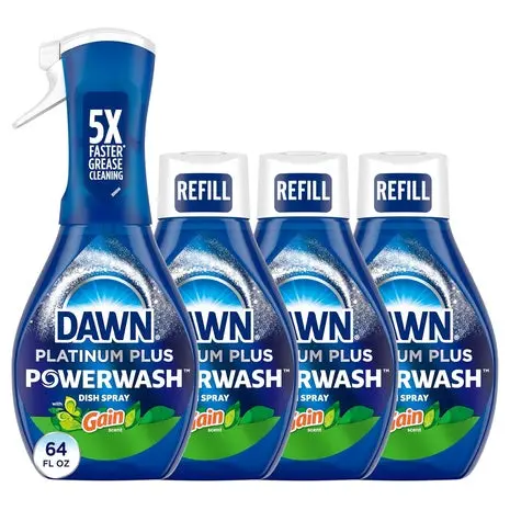 Dawn Powerwash Gain Original Dish Spray With 3 Refills 1