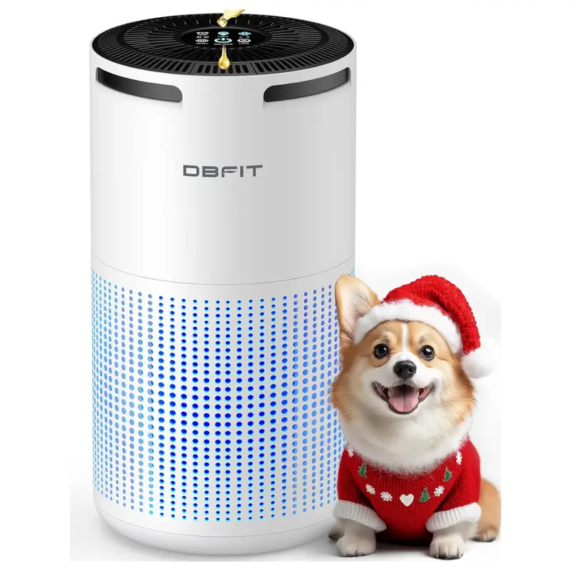 Dbfit H13 Hepa Air Purifier With Aromatherapy And Timer (1500 Sq.Ft) 1