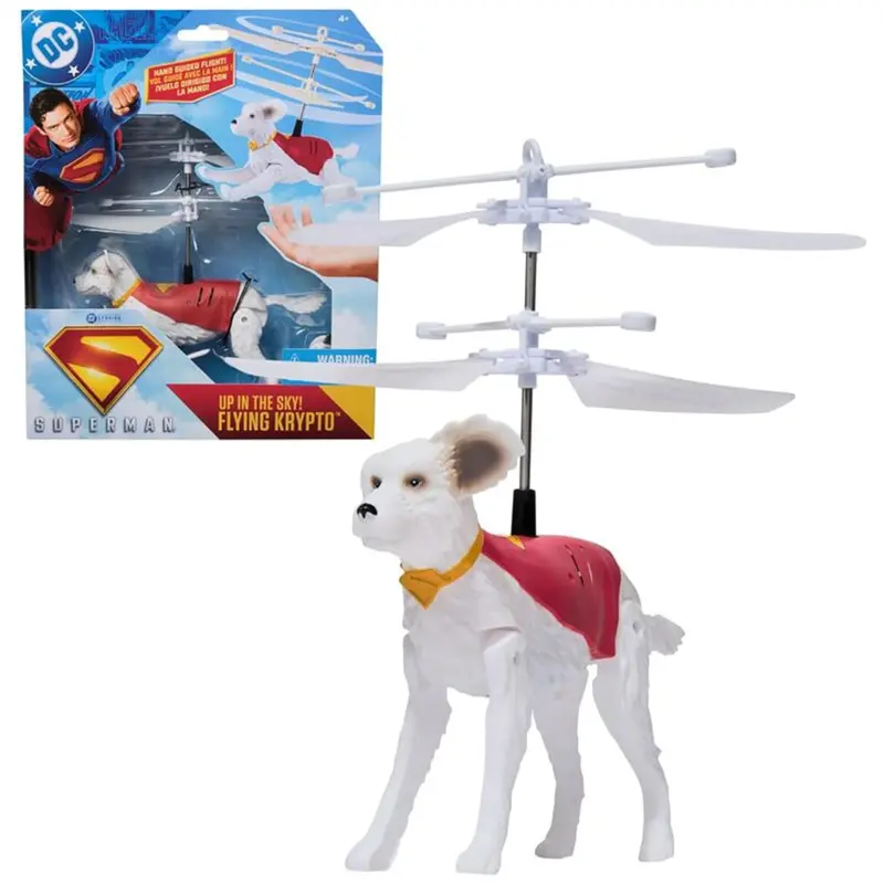 Dc Comics Superman Handheld Flying Krypto Vehicle Rc Toys 1