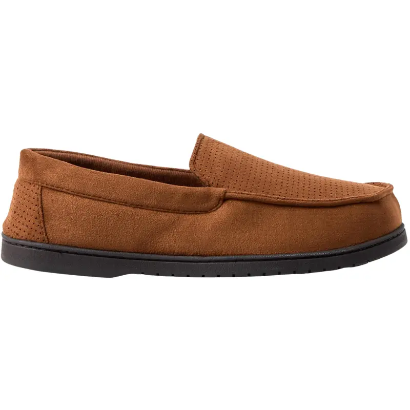 Dearfoams Cozy Comfort Men's Jason Microsuede Slippers (4 Colors) 1