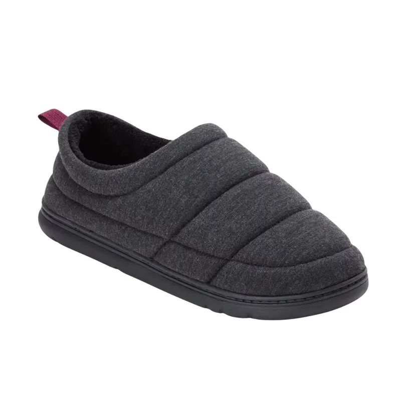Dearfoams Cozy Comfort Men's Jersey Closeback Slippers (Various) 1