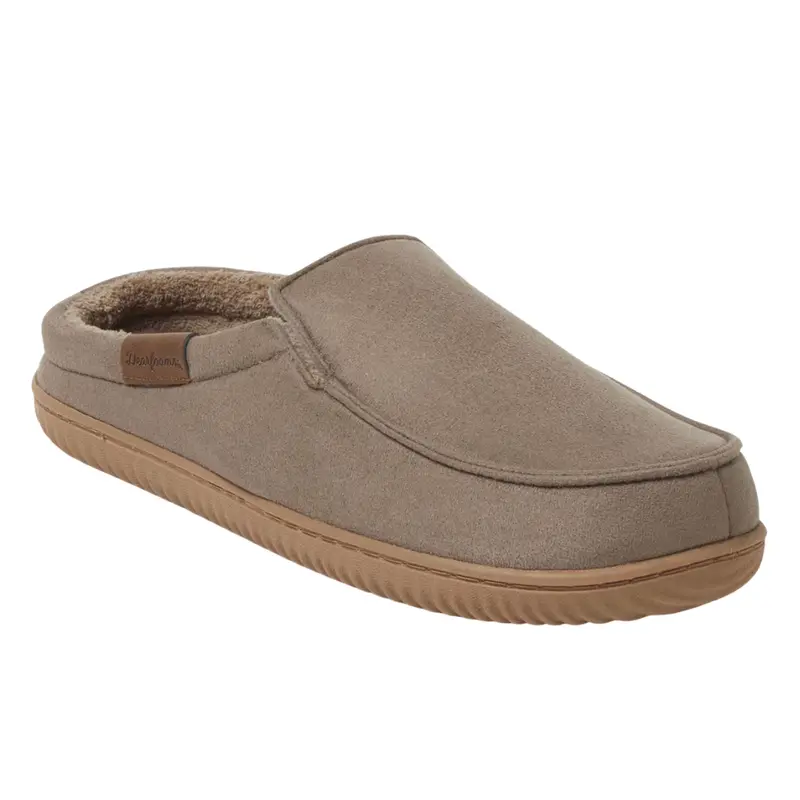 Dearfoam's Cozy Comfort Men's Notch Clog Slippers 1