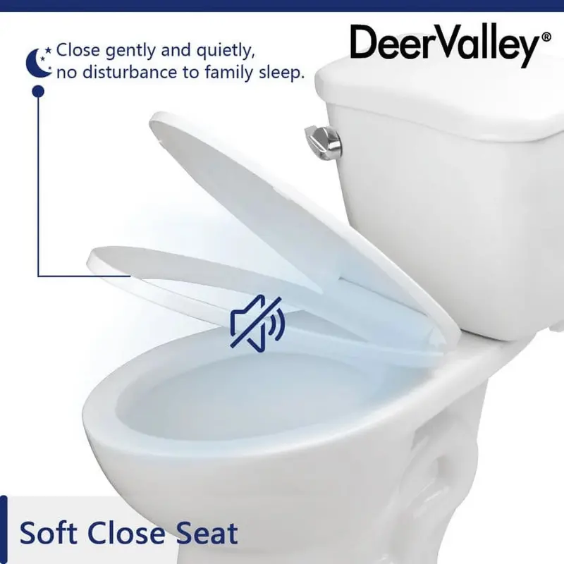Deervalley 1.28 Gpf High Efficiency Elongated Two-Piece Toilet 1