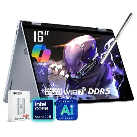 Dell 16 Plus 2-In-1 Touch Laptop With 16Gb Ram & 1Tb Ssd 1