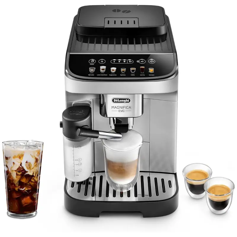 De'longhi Magnifica Evo Espresso Machine W/ Automatic Frother [Renewed] 1