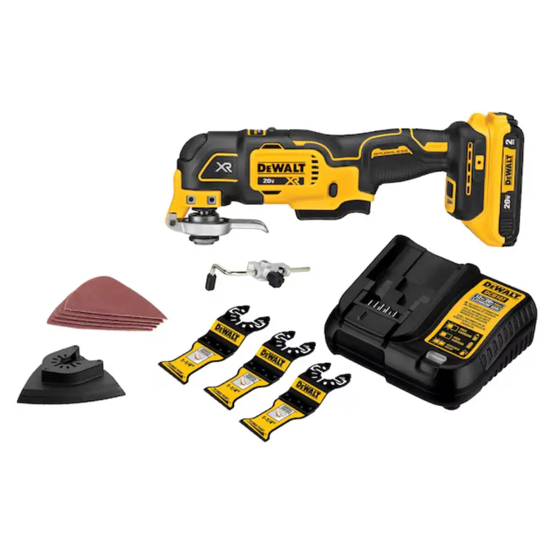 Dewalt 20V Max Xr 6-Speed Oscillating Multi-Tool Kit W/ Battery & Charger 1