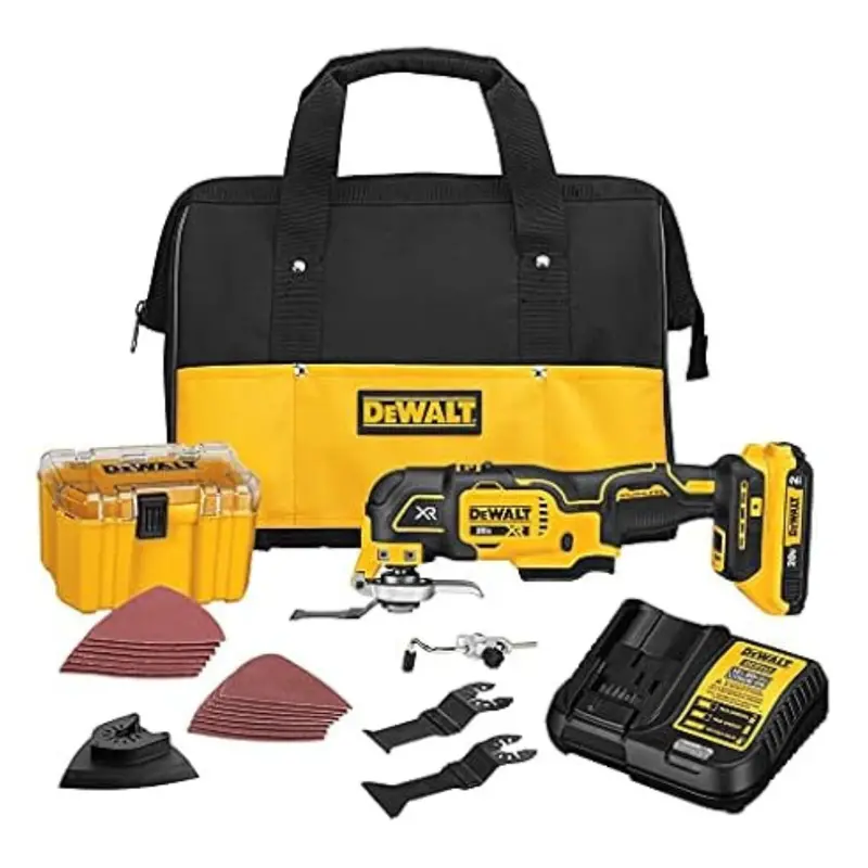 Dewalt 20V Max Xr Cordless Brushless 3-Speed Oscillating Multi Tool Kit 1