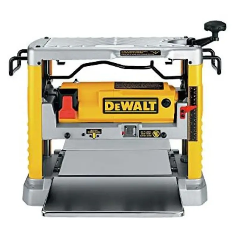 Dewalt Dw734 12-1/2" Thickness Benchtop Planer With 3 Knife Cutter-Head 1