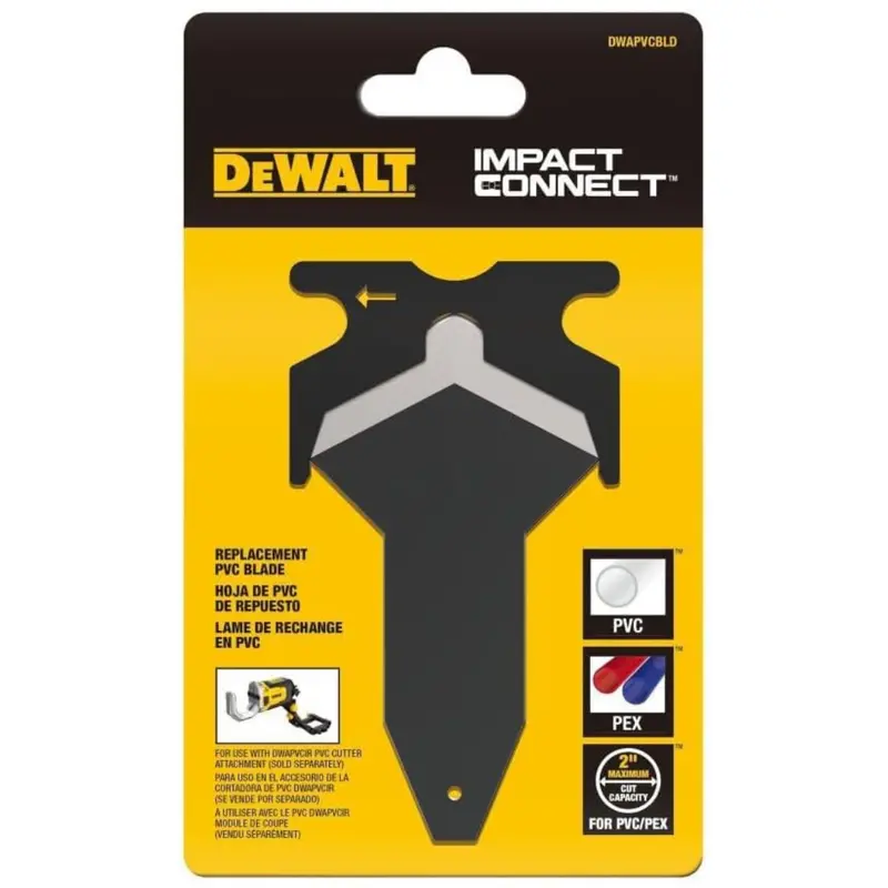 Dewalt Impact Connect 2" Pvc And Pex Cutter Replacement Blade 1