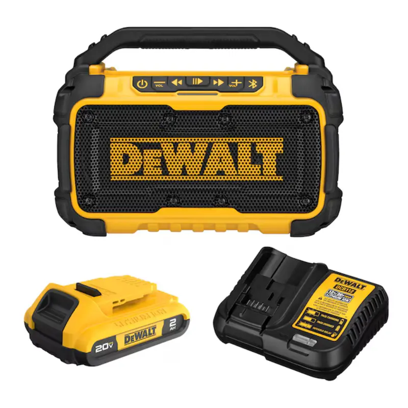 Dewalt Indoor/Outdoor Portable Speaker Set 1