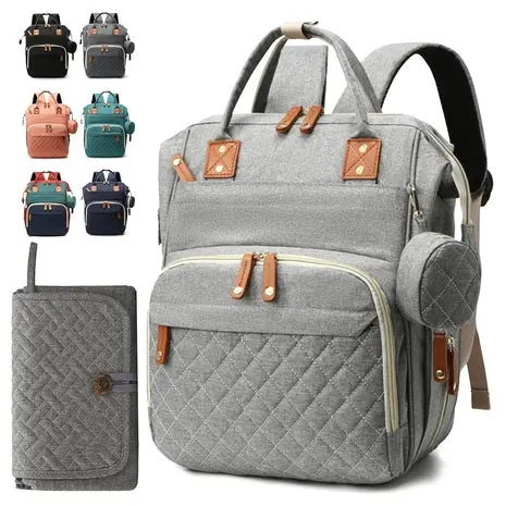 Diaper Bag Backpack With Changing Pad 1