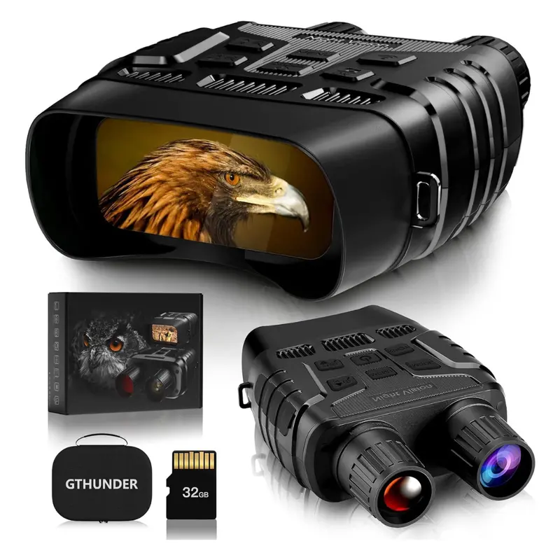Digital Night Vision Goggles W/ 4"/3" Hd Screen & 32Gb Memory 1