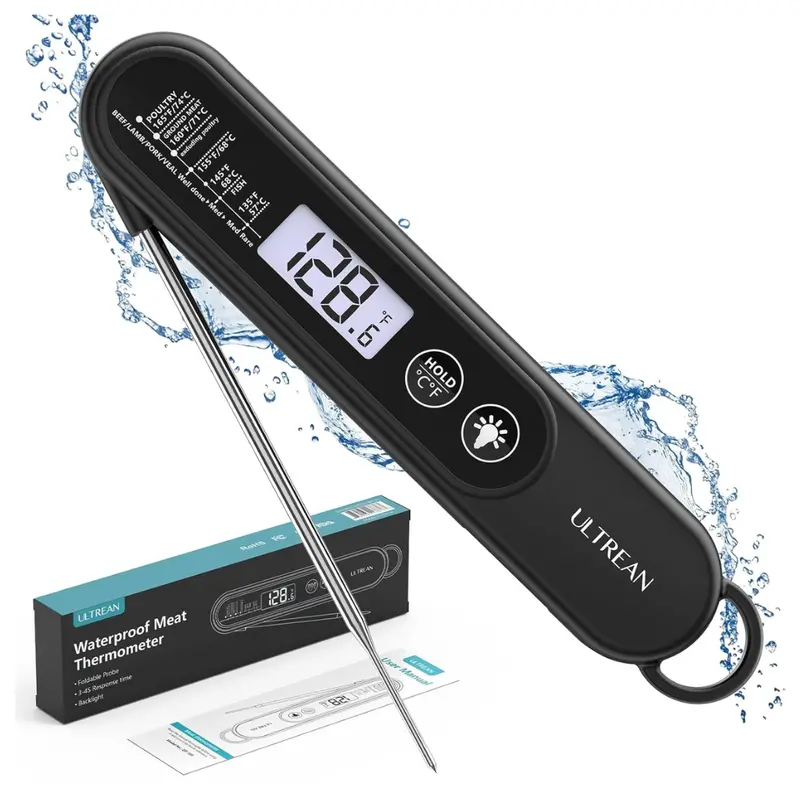 Digital Probe Waterproof Ultra-Fast Instant Read Food Thermometer 1
