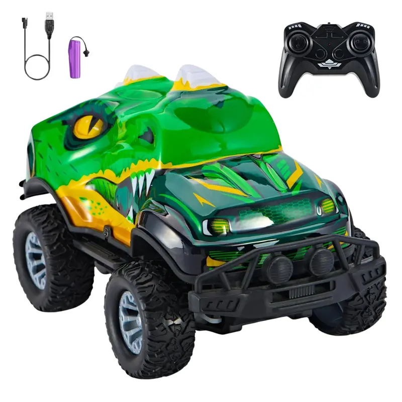 Dinosaur-Shaped Remote Control 2.4Ghz Rc Car Truck 1