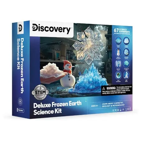 Discovery Frozen Earth Science Kit 67 Stem Experiments 1