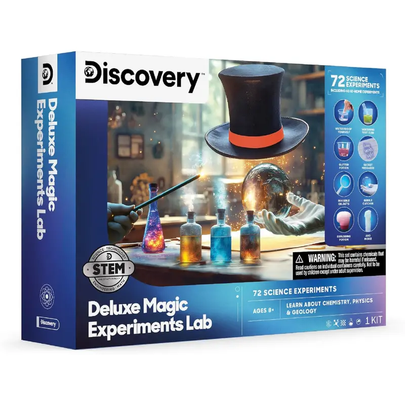 Discovery Magic Science Lab 72 Stem Experiments For Kids 1
