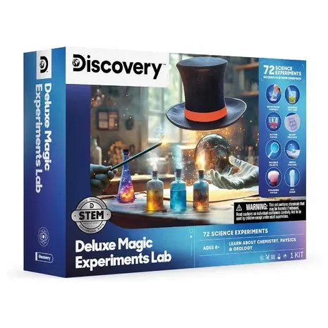 Discovery Magic Science Lab 72 Stem Experiments Kit 1