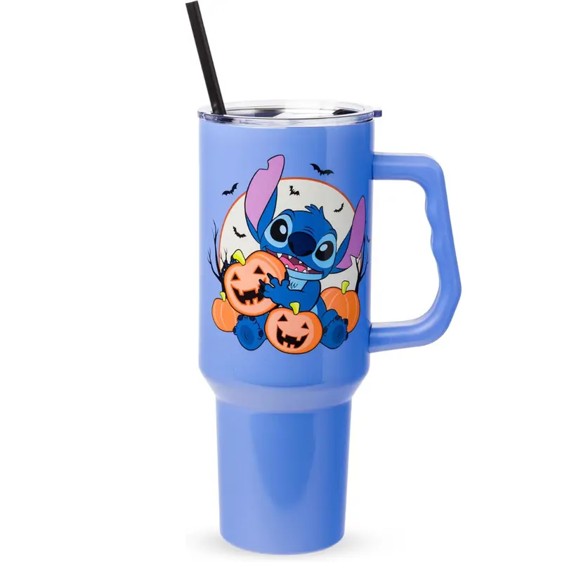 Disney Lilo & Stitch Halloween Double-Wall Tumbler (40 Oz) 1