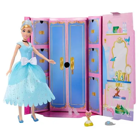 Disney Princess Cinderella Fashion Doll & Mystery Friend 1