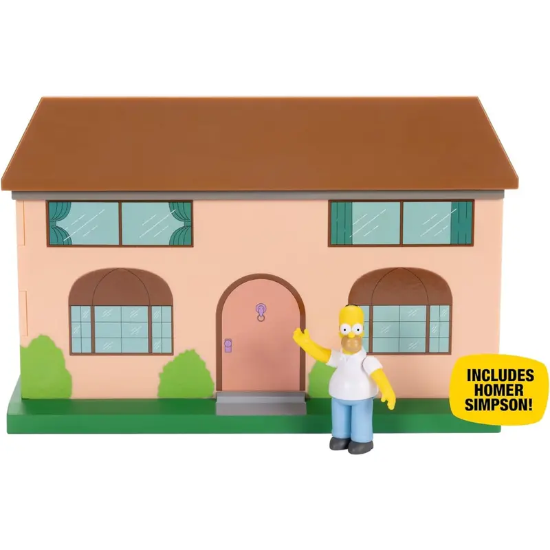 Disney The Simpsons Living Room Diorama House Playset 1