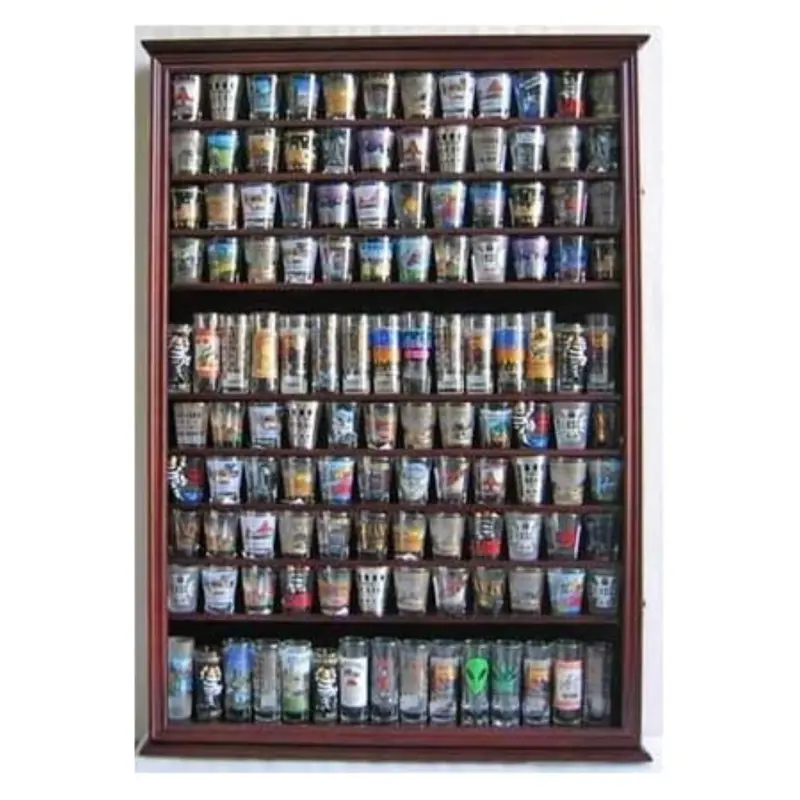 Displaygifts 144 Slot Shot Glass Shooter Display Case 1