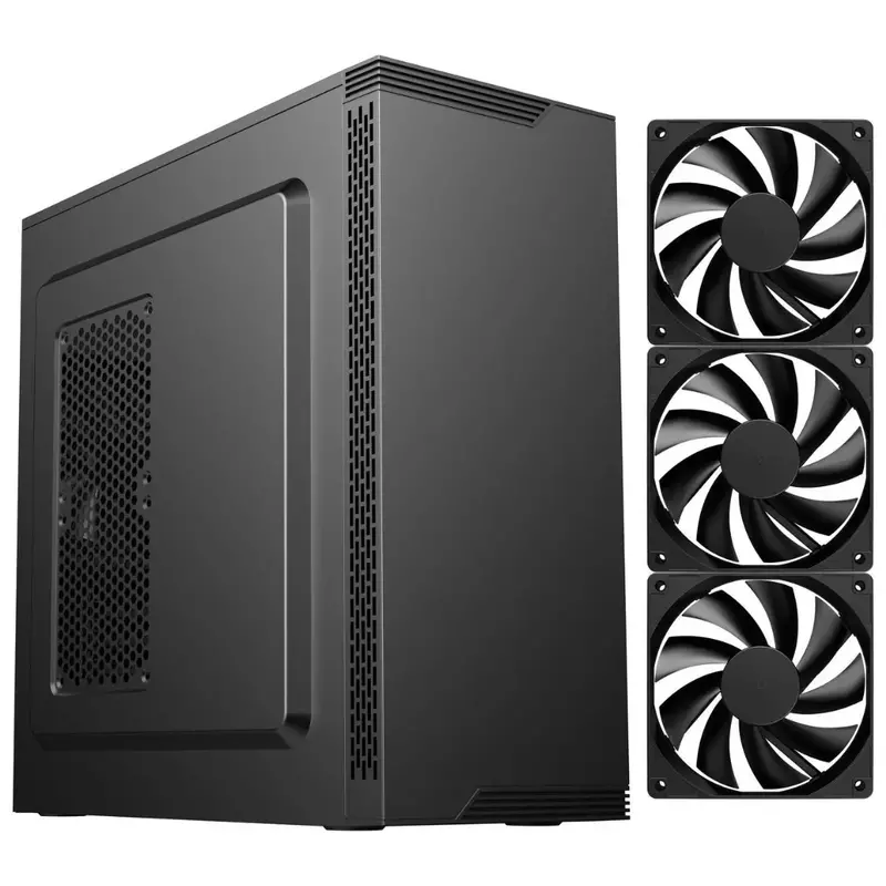 Diypc Diy-S05-Bk Black Usb3.0 Steel Atx Mid Tower Computer Case 1