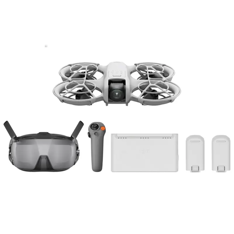 Dji Neo 4K Mini Drone Motion Fly More Combo W/ Goggles N3, 3X Batteries 1