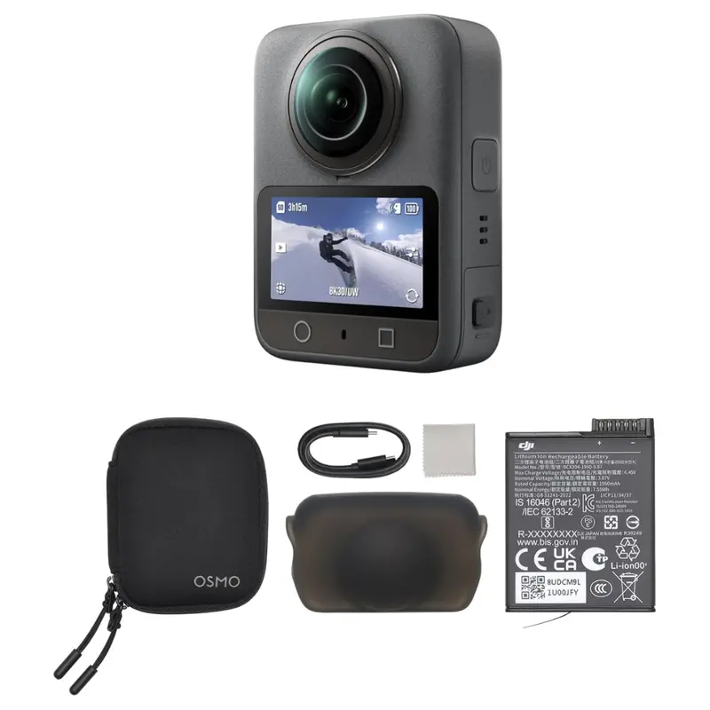 Dji Osmo 360 Standard Combo 8K 120Mp Action Camera W/ 105Gb Storage 1