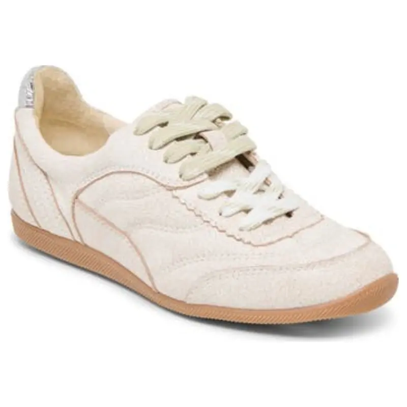 Dolce Vita Women's Laini Sneaker (Off Whitecrackled Leather) 1
