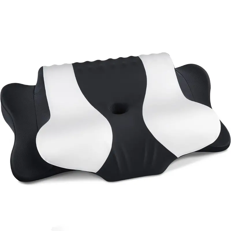 Donama Cervical Neck Pillow With Dual Heights 1