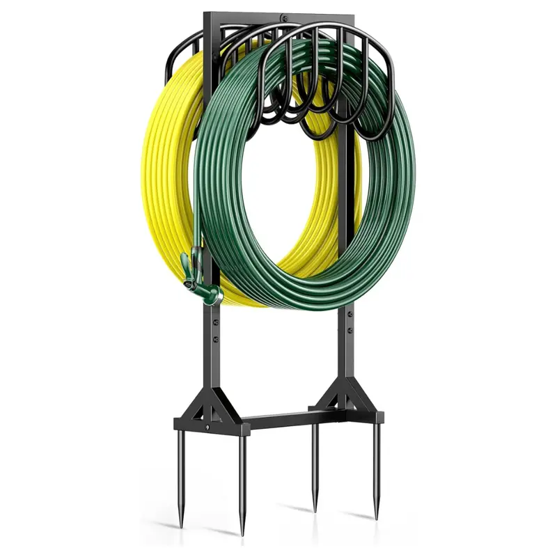 Double-Sided Heavy Duty Metal Hose Stand 1