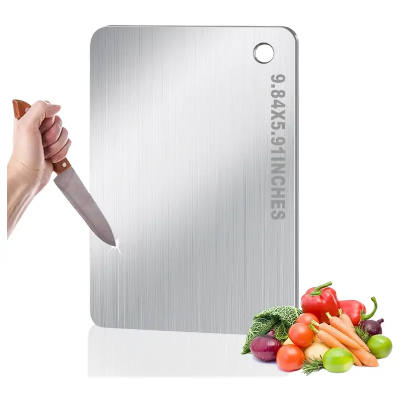 Double Sided Mini Stainless Steel Non Stick Cutting Board 1