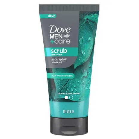 Dove Men Care Eucalyptus Body And Face Scrub 1