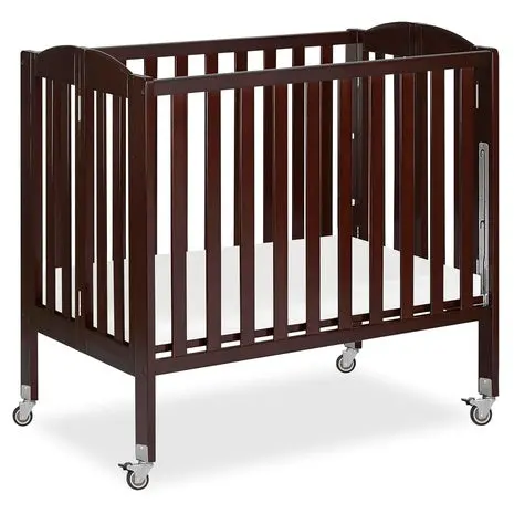 Dream On Me 3-In-1 Portable Folding Stationary Baby Crib 1