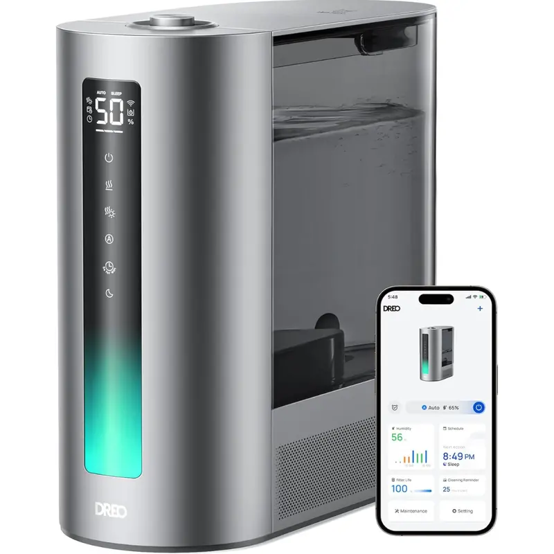 Dreo 6L Warm & Cool Mist Smart Humidifier For Large Rooms 1