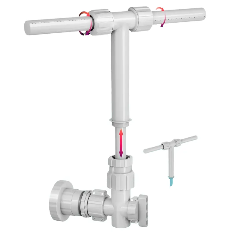 Dual Spray Pool Fountain With 360 Deg. Adjustable Nozzle 1