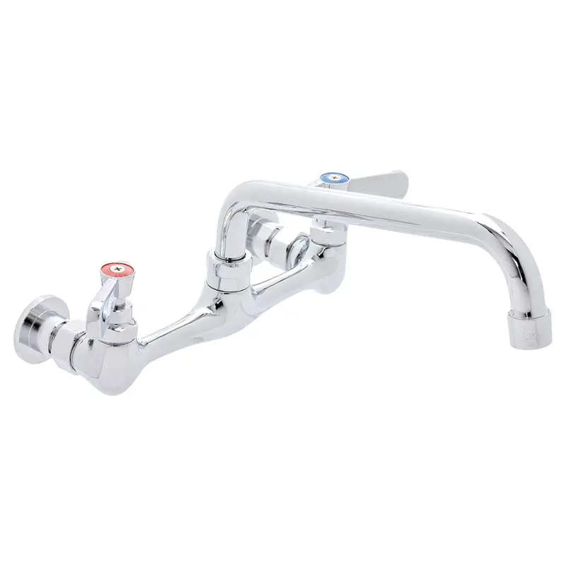 Durasteel Commercial Wall Mount Sink Standard 8" Centered Faucet 1