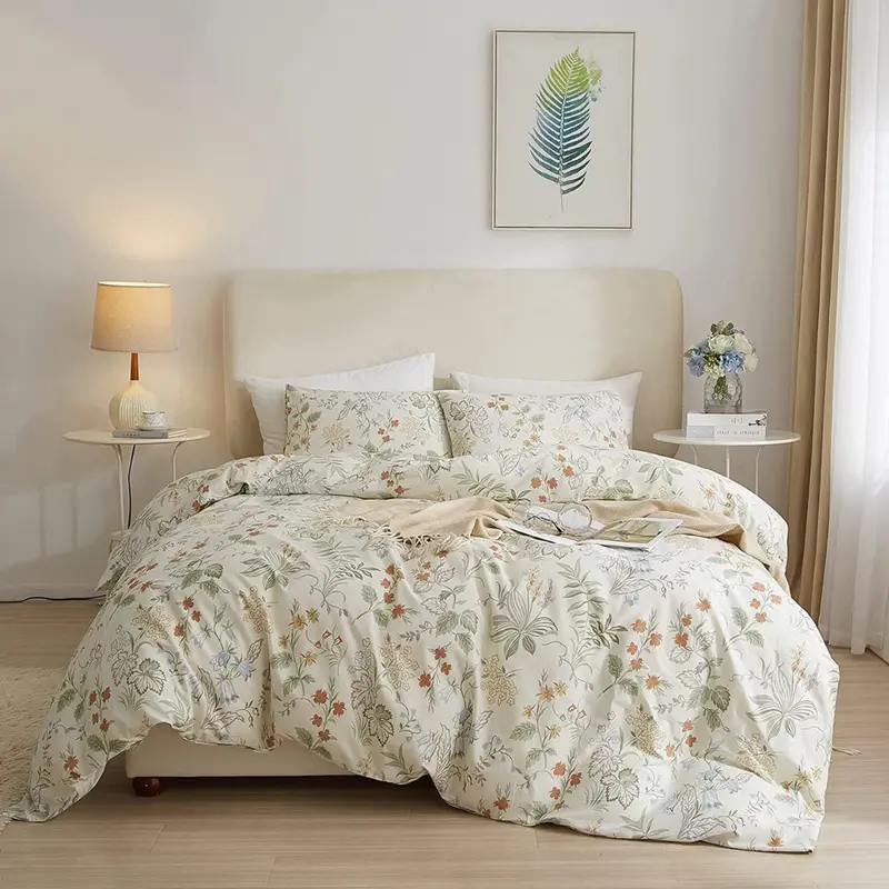 Duvet Cover Full Size Cotton Garden Bedding Sets 1