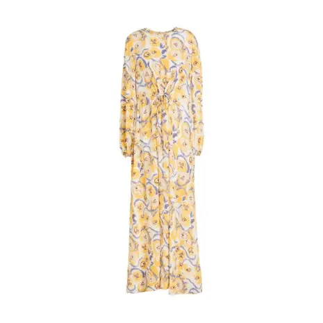 Dvf Floral-Print Maxi Dress 1