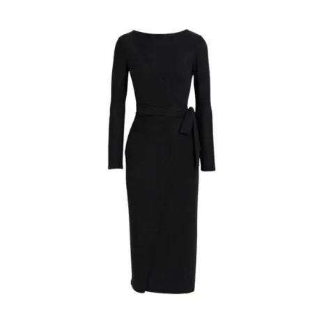 Dvf Metallic Stretch-Jersey Midi Dress 1
