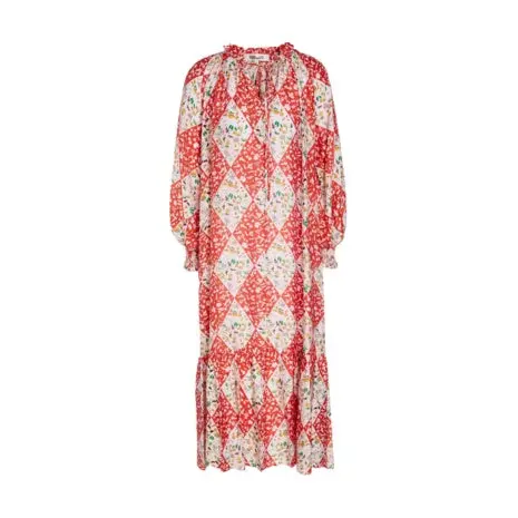 Dvf Printed Voile Midi Dress 1