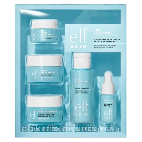 E.L.F. Skin Holy Hydration! Hydrated Ever After Skincare Mini Kit 1