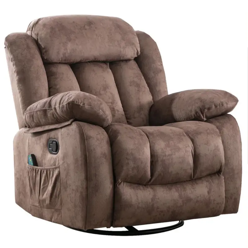 Ebern Designs 37.4" Recliner Chair With Heat And Massage 1