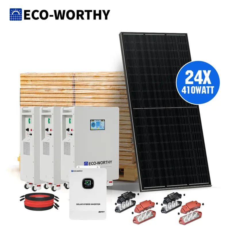 Eco-Worthy 9840W Solar Kit 1