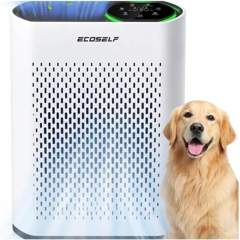 Ecoself 3-Stage True Hepa Air Purifier Up To 2,400 Sq Ft (2 Colors) 1